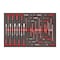 Teng Tools 23 Piece Nut Driver And T Handle Wrench Set In Eva - Ttex23 TEN-O-TTEX23 - alternate 1